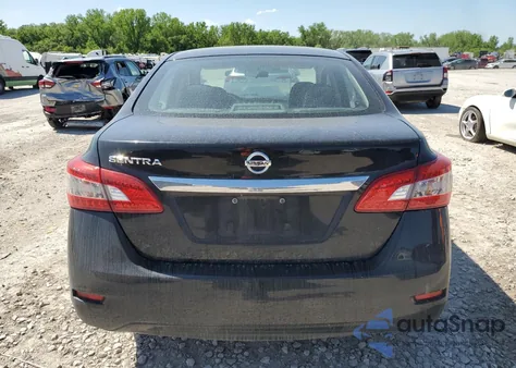 2015 Nissan Sentra S from USA, damaged, VIN 3N1AB7AP4FY360229